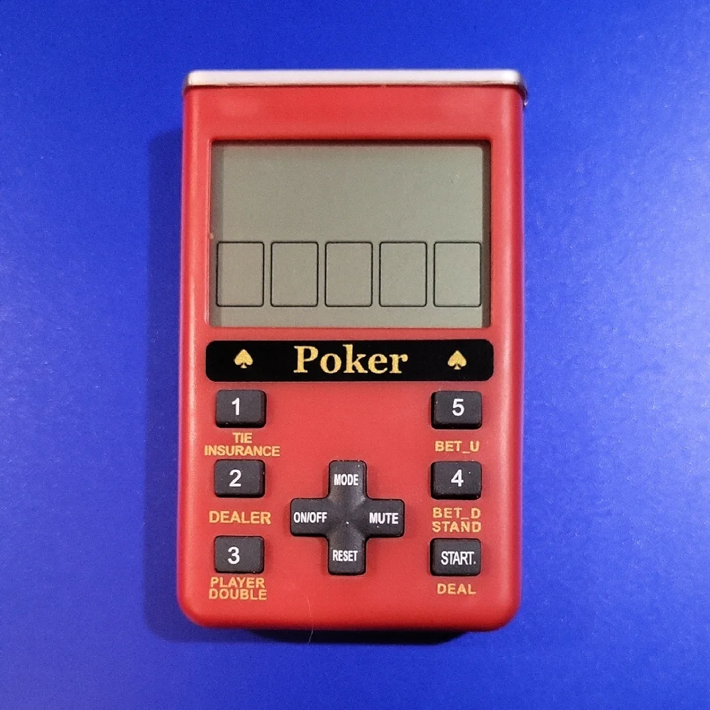 LYGHT 7-in-1 Poker+ Handheld Electronic Game Console